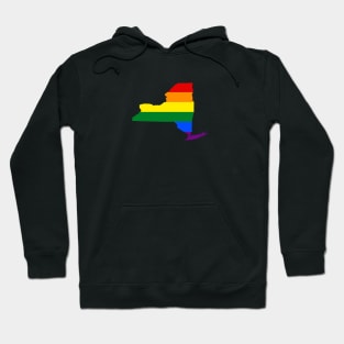 Rainbow State of New York Hoodie